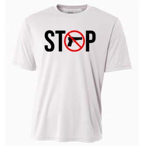 Stop Gun Violence Anti Guns Cooling Performance Crew T-Shirt