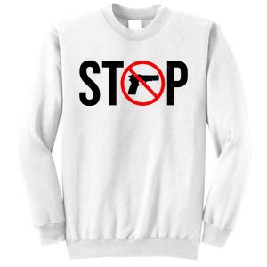 Stop Gun Violence Anti Guns Sweatshirt