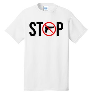 Stop Gun Violence Anti Guns Tall T-Shirt