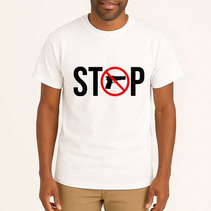 Stop Gun Violence Anti Guns Tall T-Shirt