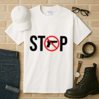 Stop Gun Violence Anti Guns Tall T-Shirt