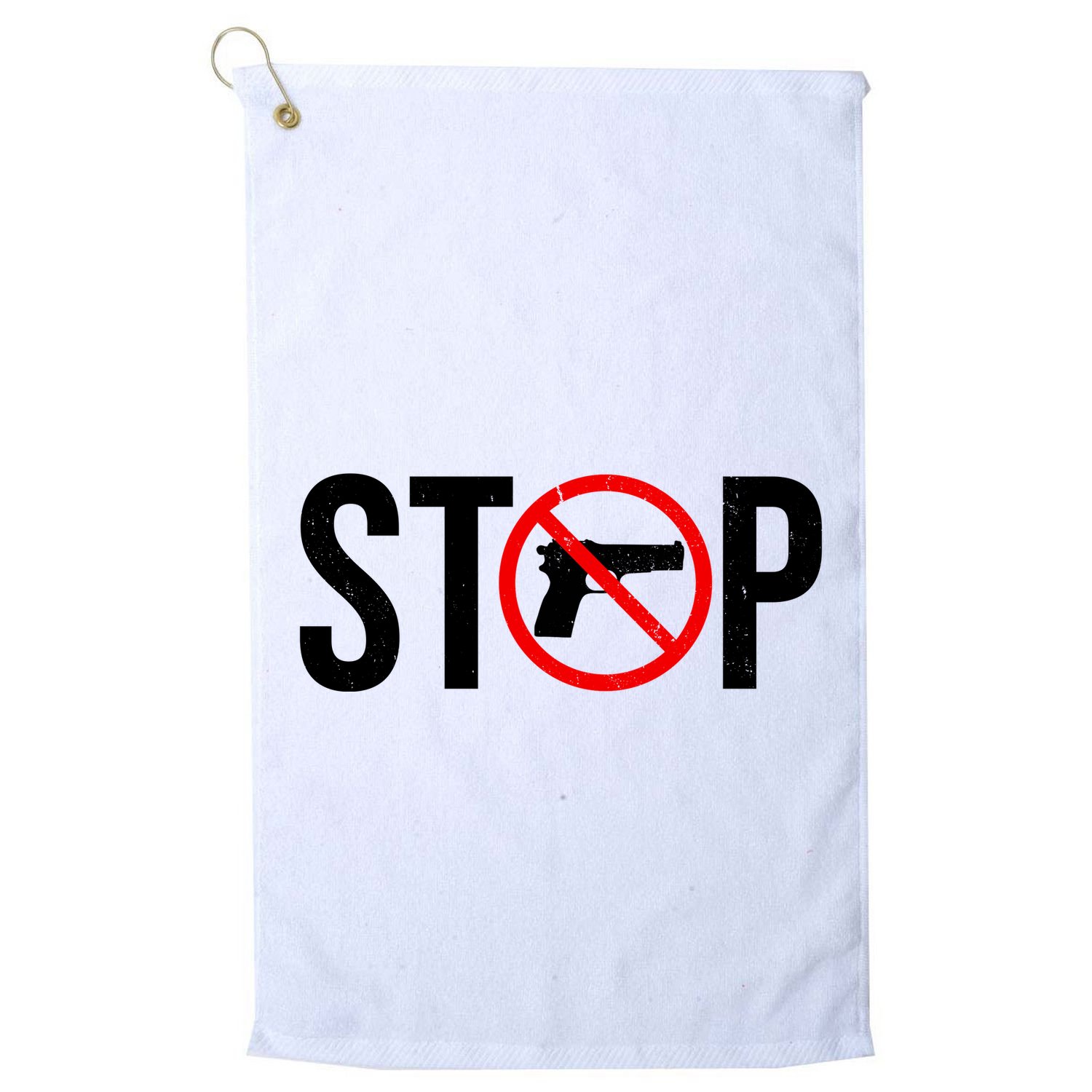 Stop Gun Violence Anti Guns Golf Towel