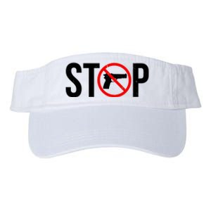 Stop Gun Violence Anti Guns Valucap Bio-Washed Visor