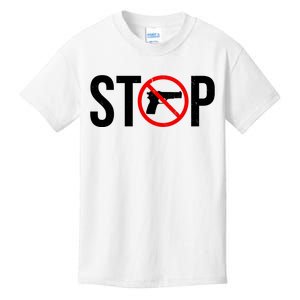 Stop Gun Violence Anti Guns Kids T-Shirt