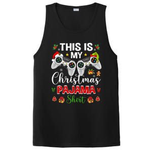 Santa Gamer Video Game Games This Is My Christmas Pajama Cool Gift PosiCharge Competitor Tank