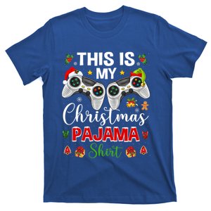 Santa Gamer Video Game Games This Is My Christmas Pajama Cool Gift T-Shirt