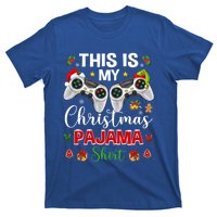 Santa Gamer Video Game Games This Is My Christmas Pajama Cool Gift T-Shirt