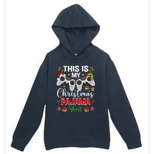 Santa Gamer Video Game Games This Is My Christmas Pajama Cool Gift Urban Pullover Hoodie