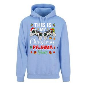 Santa Gamer Video Game Games This Is My Christmas Pajama Cool Gift Unisex Surf Hoodie