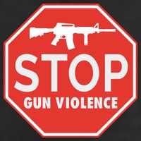 Stop Gun Violence | End Gun Violence 7 Panel Mesh Trucker Snapback Hat