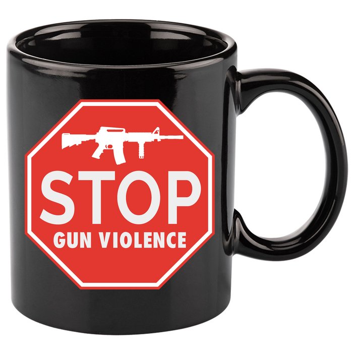 Stop Gun Violence | End Gun Violence 11oz C Handle Ceramic Mug