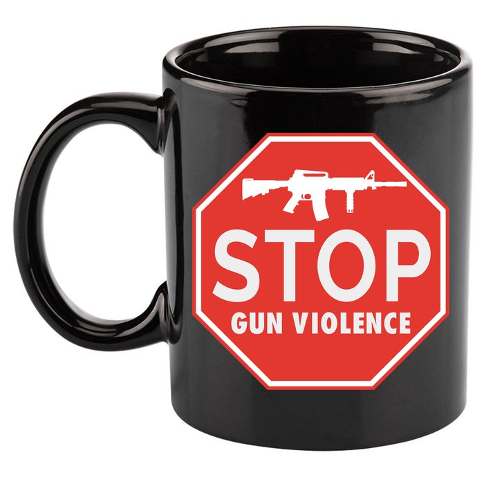 Stop Gun Violence | End Gun Violence 11oz C Handle Ceramic Mug