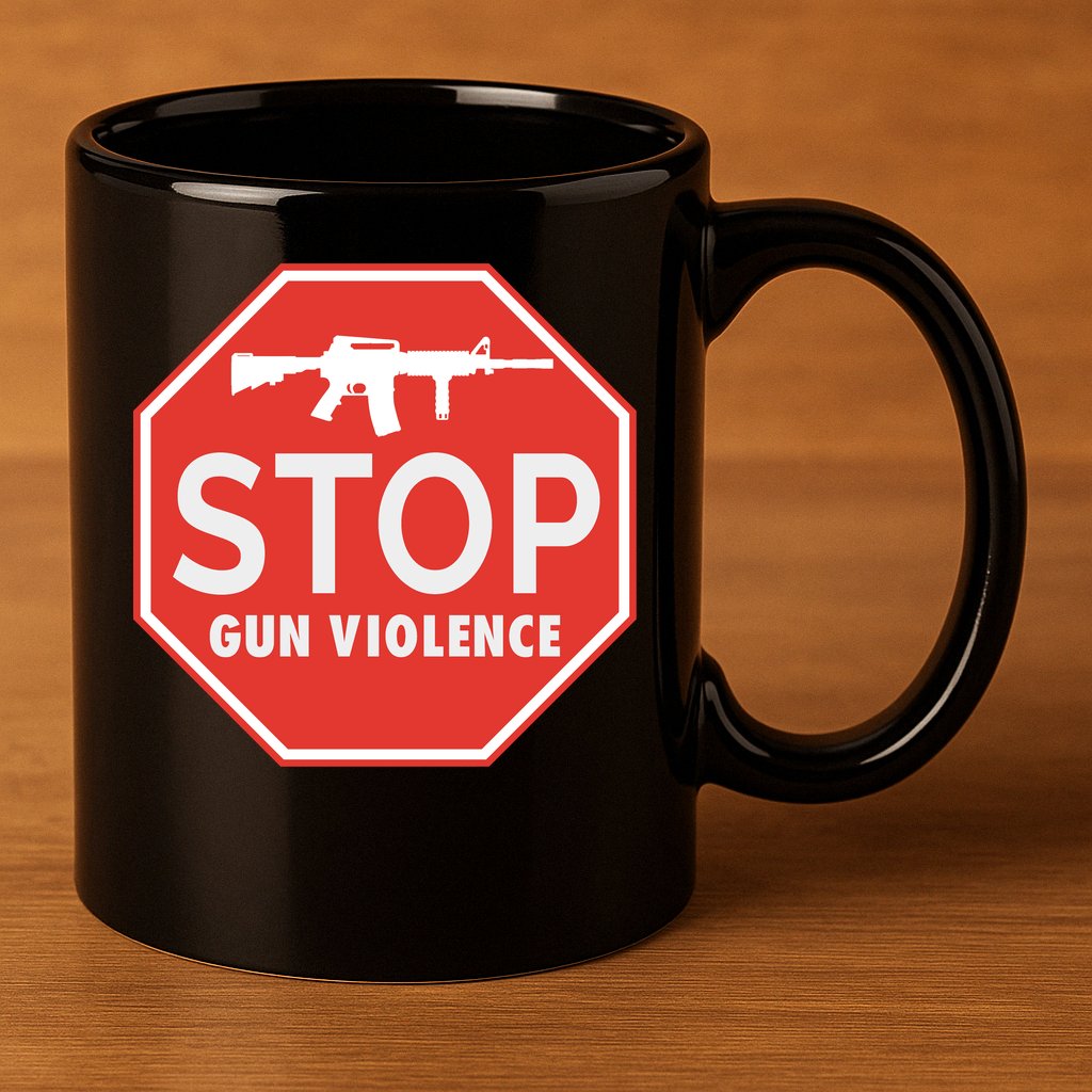 Stop Gun Violence | End Gun Violence 11oz C Handle Ceramic Mug