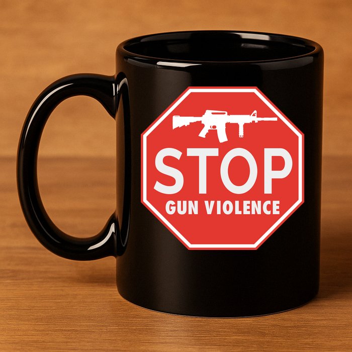 Stop Gun Violence | End Gun Violence 11oz C Handle Ceramic Mug
