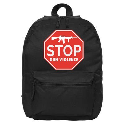 Stop Gun Violence | End Gun Violence 16 in Basic Backpack