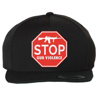 Stop Gun Violence | End Gun Violence Wool Snapback Cap