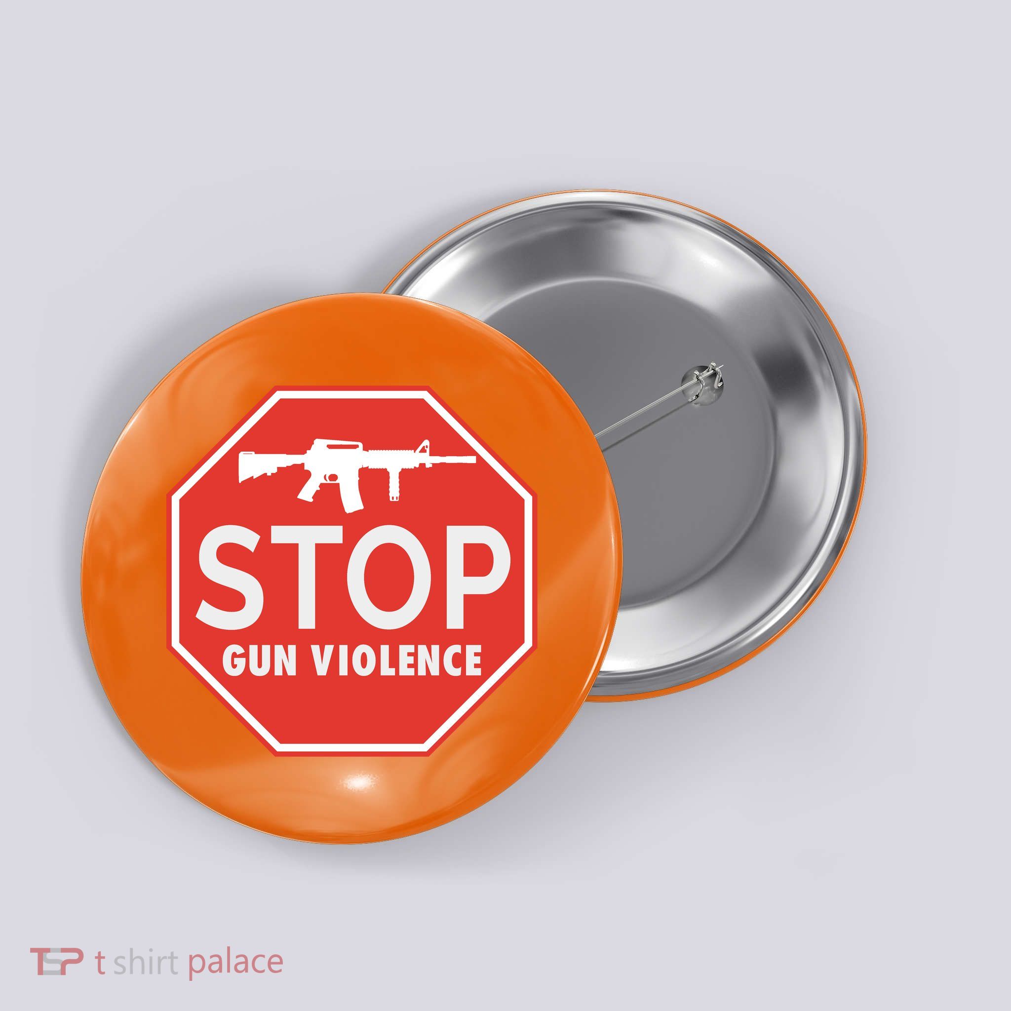 Stop Gun Violence | End Gun Violence Button