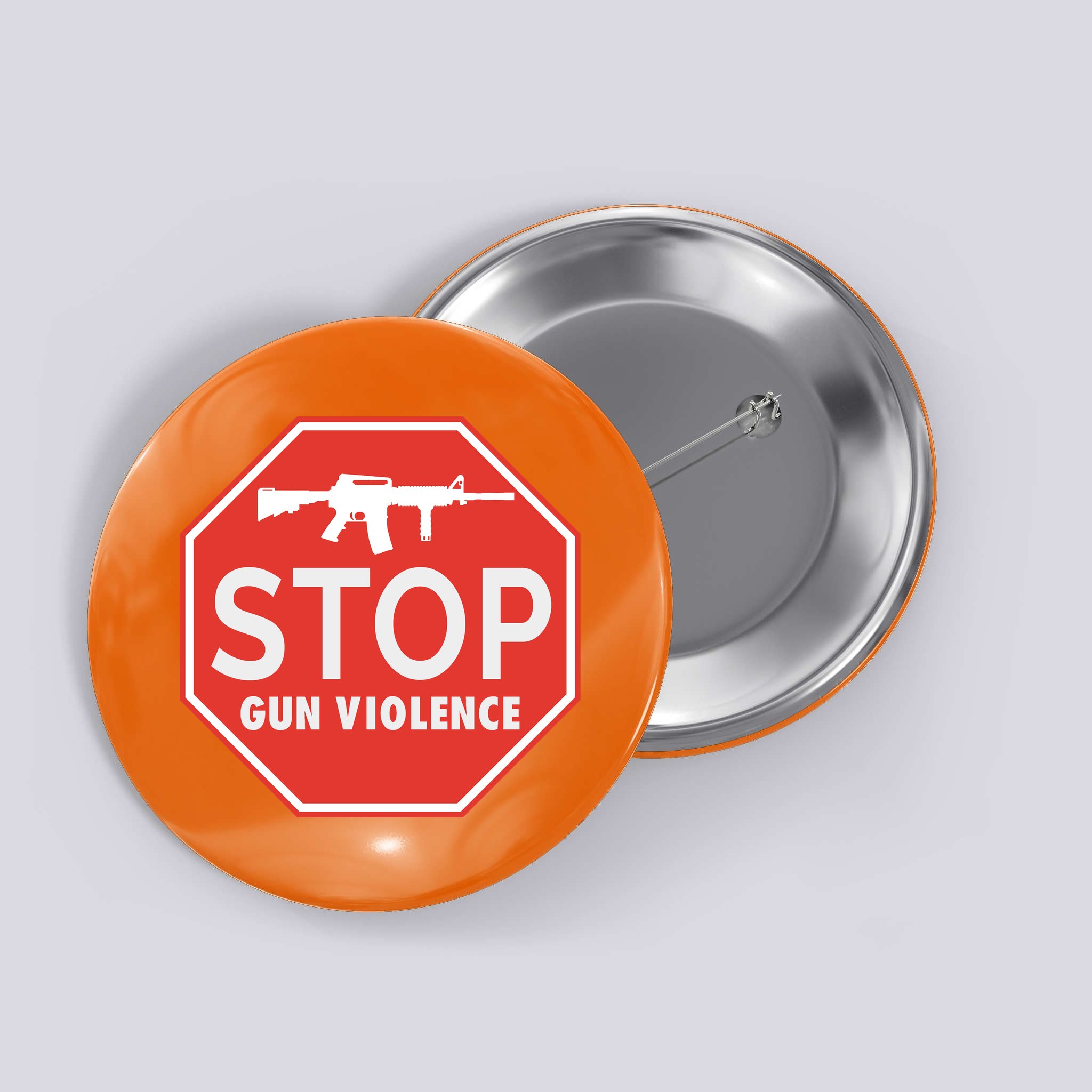 Stop Gun Violence | End Gun Violence Button