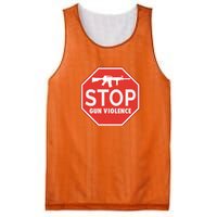 Stop Gun Violence | End Gun Violence Mesh Reversible Basketball Jersey Tank