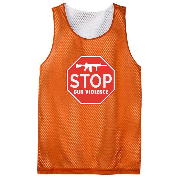 Stop Gun Violence | End Gun Violence Mesh Reversible Basketball Jersey Tank