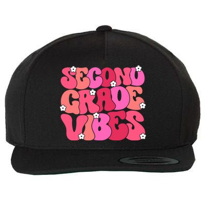 Second Grade Vibes Back To School 2Nd Grade Vibes 1St Day Gift Wool Snapback Cap