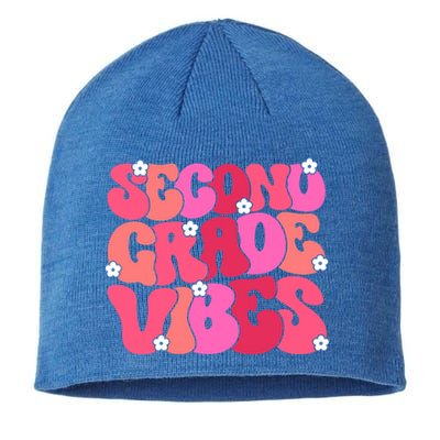 Second Grade Vibes Back To School 2Nd Grade Vibes 1St Day Gift Sustainable Beanie