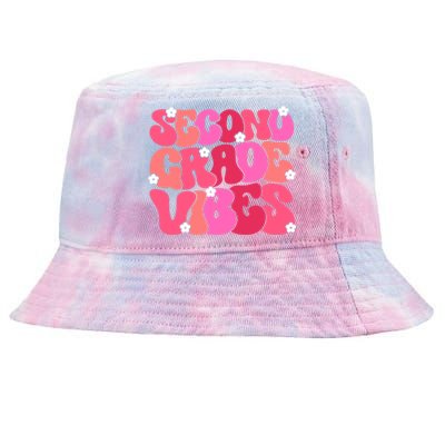 Second Grade Vibes Back To School 2Nd Grade Vibes 1St Day Gift Tie-Dyed Bucket Hat