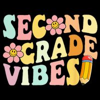 Second Grade Vibes 2nd Grade 1st Day Of School Teacher Cooling Performance Crew T-Shirt