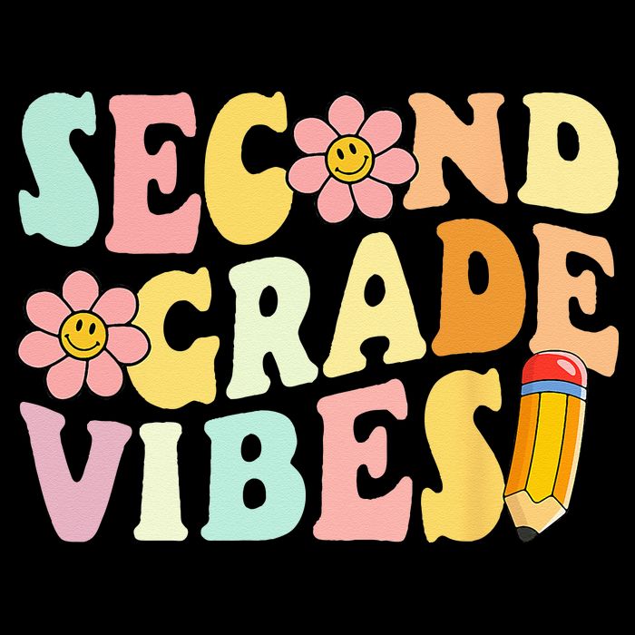 Second Grade Vibes 2nd Grade 1st Day Of School Teacher Cooling Performance Crew T-Shirt