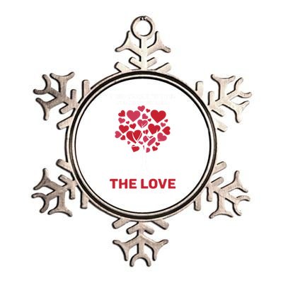 Selfmeaningful Giftlove Valentines Day Tree Heart Single Awareness Day Meaningfu Metallic Star Ornament