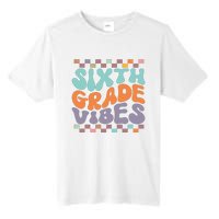 Sixth Grade Vibes Retro Groovy 6th Grade Back To School Gift Tall Fusion ChromaSoft Performance T-Shirt