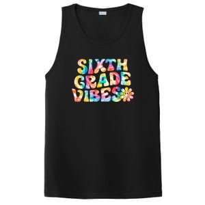 Sixth Grade Vibes 6th Grade Team Retro Back To School PosiCharge Competitor Tank