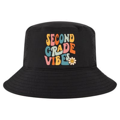 Second Grade Vibes 2nd Grade Team Retro 1st Day Of School Cool Comfort Performance Bucket Hat