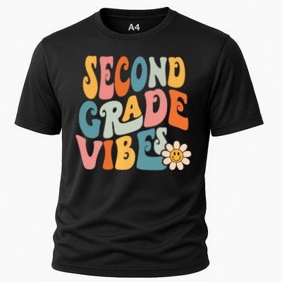 Second Grade Vibes 2nd Grade Team Retro 1st Day Of School Performance Shirt