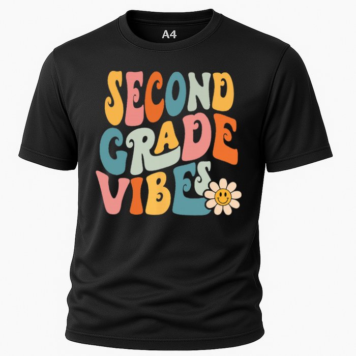 Second Grade Vibes 2nd Grade Team Retro 1st Day Of School Performance Shirt