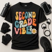 Second Grade Vibes 2nd Grade Team Retro 1st Day Of School Performance Shirt