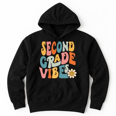 Second Grade Vibes 2nd Grade Team Retro 1st Day Of School Hoodie