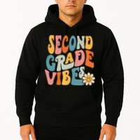 Second Grade Vibes 2nd Grade Team Retro 1st Day Of School Hoodie