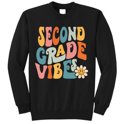 Second Grade Vibes 2nd Grade Team Retro 1st Day Of School Sweatshirt
