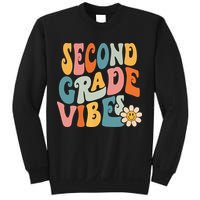 Second Grade Vibes 2nd Grade Team Retro 1st Day Of School Sweatshirt