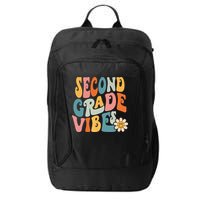 Second Grade Vibes 2nd Grade Team Retro 1st Day Of School City Backpack