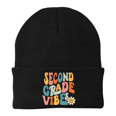 Second Grade Vibes 2nd Grade Team Retro 1st Day Of School Beanie