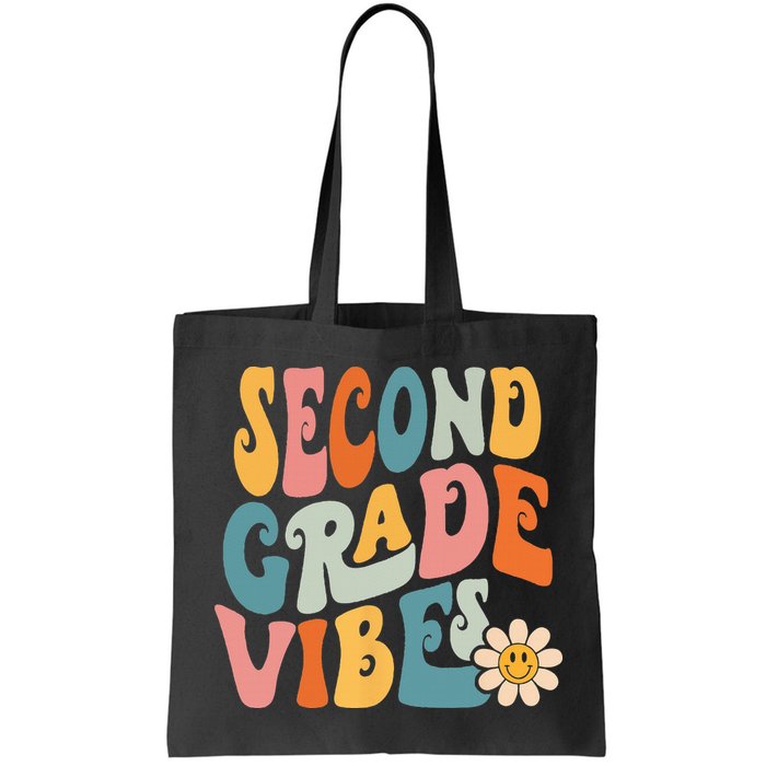 Second Grade Vibes 2nd Grade Team Retro 1st Day Of School Bag