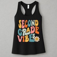 Second Grade Vibes 2nd Grade Team Retro 1st Day Of School Womens Tank Top