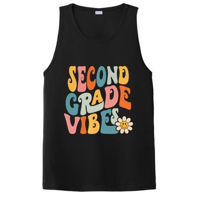 Second Grade Vibes 2nd Grade Team Retro 1st Day Of School PosiCharge Competitor Tank