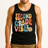 Second Grade Vibes 2nd Grade Team Retro 1st Day Of School Tank Top
