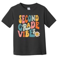 Second Grade Vibes 2nd Grade Team Retro 1st Day Of School Toddler T-Shirt