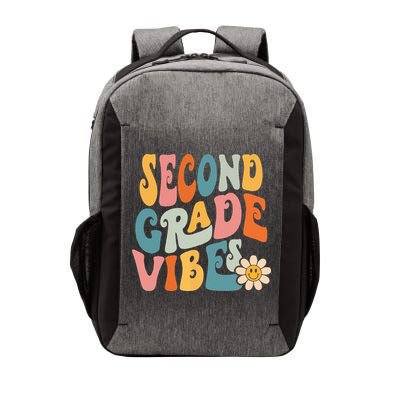 Second Grade Vibes 2nd Grade Team Retro 1st Day Of School Vector Backpack