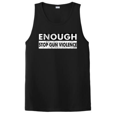 Stop Gun Violence Orange PosiCharge Competitor Tank