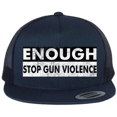 Stop Gun Violence Orange Flat Bill Trucker Hat